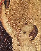 Duccio di Buoninsegna Crevole Madonna (detail) sdg oil
